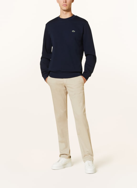 LACOSTE sweatshirt DONKERBLAUW