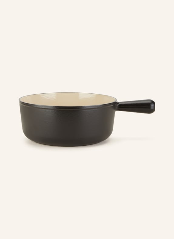 LE CREUSET Caquelon für Käsefondue Black 103