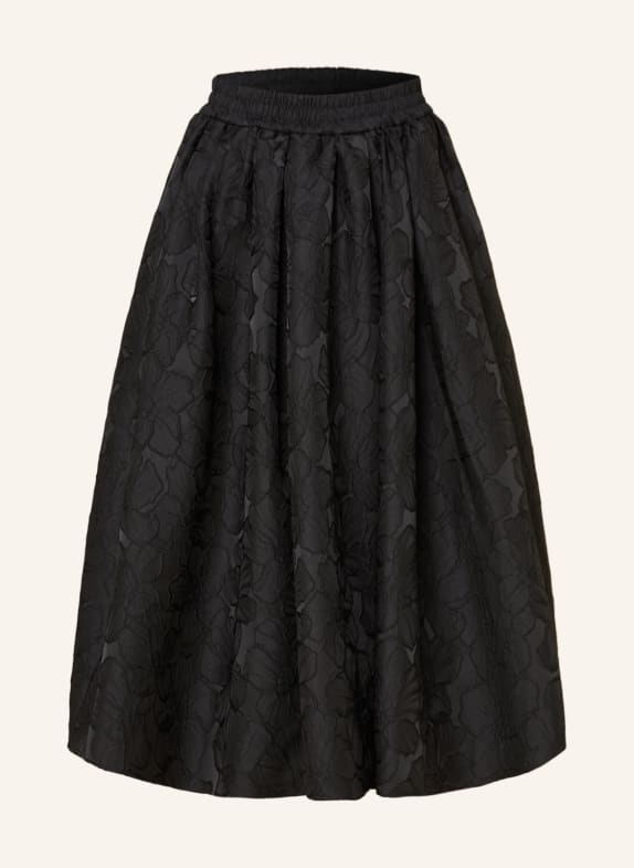COS Jacquard skirt BLACK