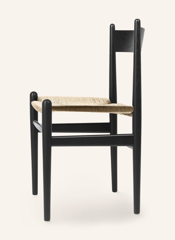 CARL HANSEN AND SØN Stuhl CH36 Eiche gemalt schwarz