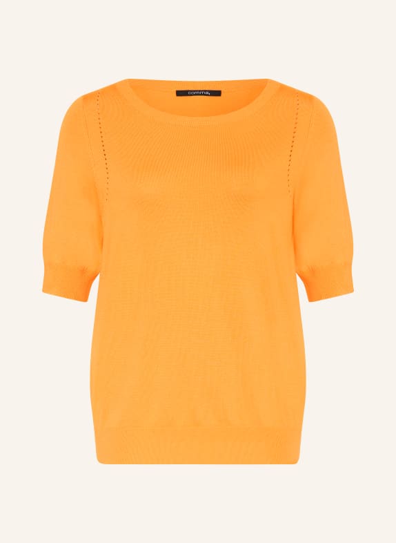 comma Knit shirt ORANGE