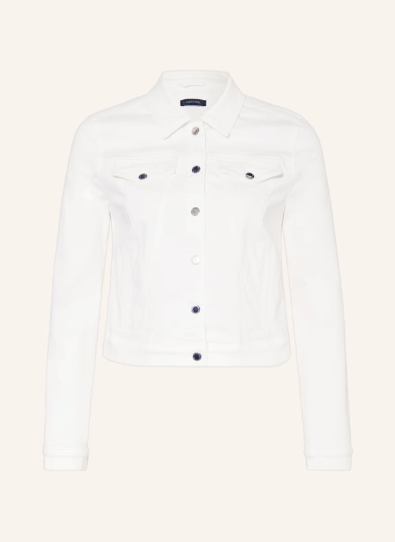 comma Denim jacket WHITE