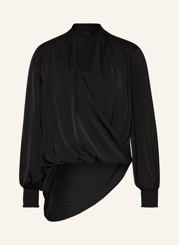 ALLSAINTS Blusenshirt ABI SCHWARZ