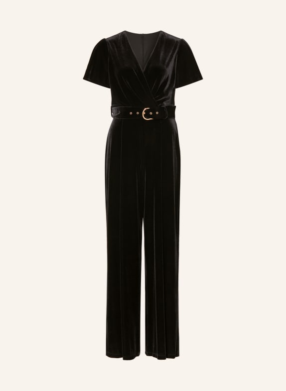Phase Eight Jumpsuit HOLLY aus Samt SCHWARZ