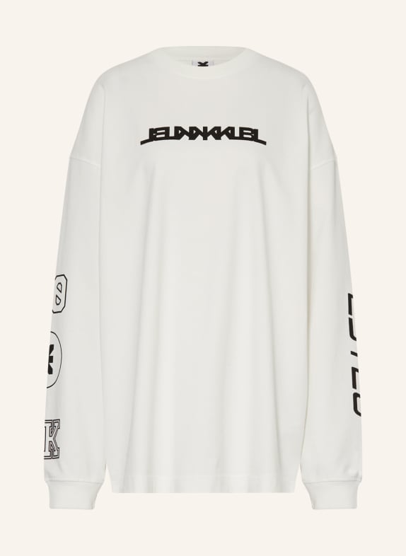 KARO KAUER Oversized-Sweatshirt WEISS