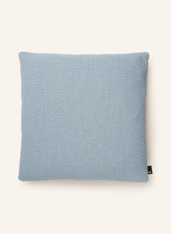 HAY Decorative cushion with feather filling LIGHT BLUE