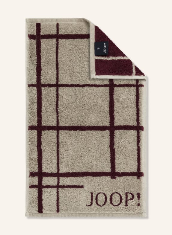 JOOP! Guest towel SELECT LAYER 32 ROUGE