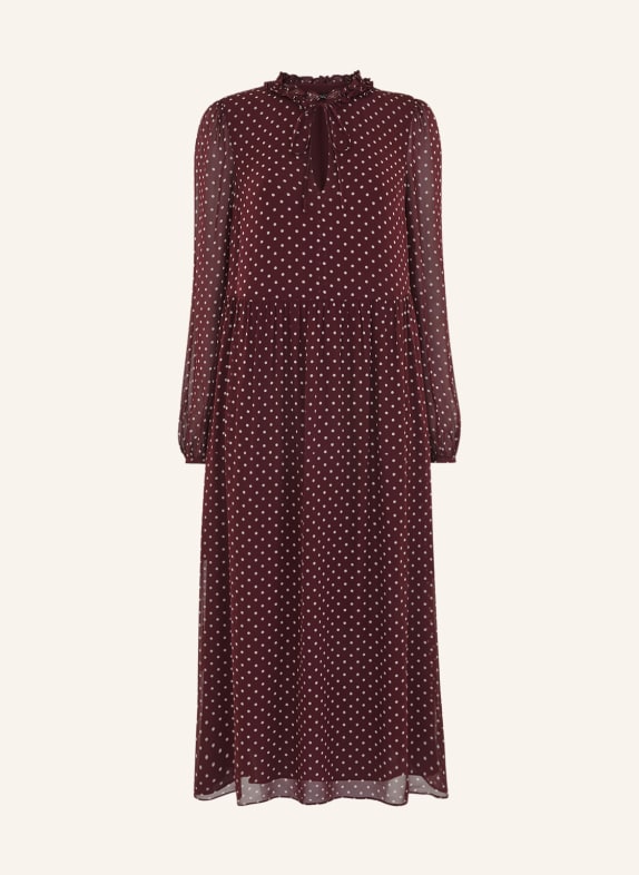 WHISTLES Kleid DUNKELROT