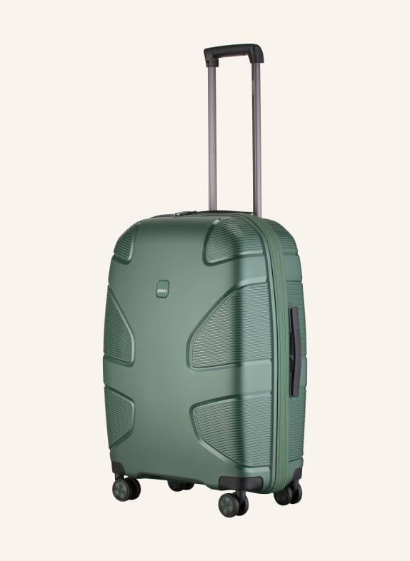 IMPACKT Wheeled suitcase IP1 M DARK GREEN