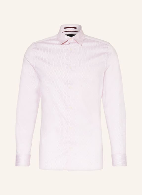 TED BAKER Hemd FAENZA Slim Fit WEISS/ ROSA