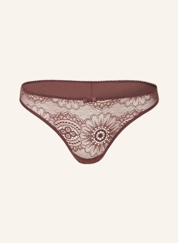 SIMONE PÉRÈLE String EMBLEME DUNKELLILA