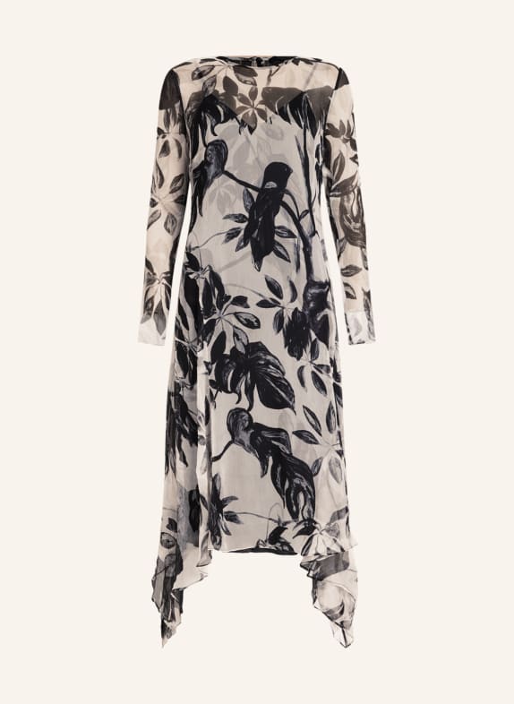 ALLSAINTS Kleid RIA JACKIE ECRU/ WEISS/ SCHWARZ