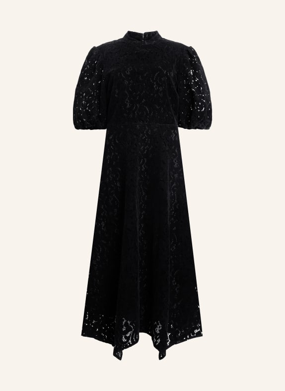 ALLSAINTS Spitzenkleid CAMILA SCHWARZ