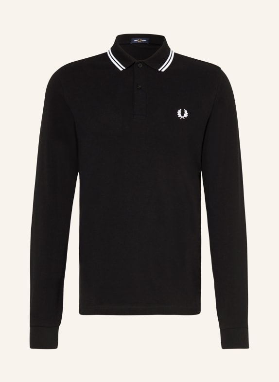 FRED PERRY Piqué polo shirt M3636 regular fit BLACK