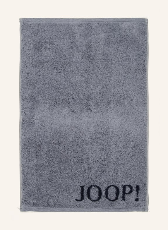 JOOP! Ręcznik dla gości CLASSIC DOUBLEFACE  GRANATOWY/ SZARONIEBIESKI