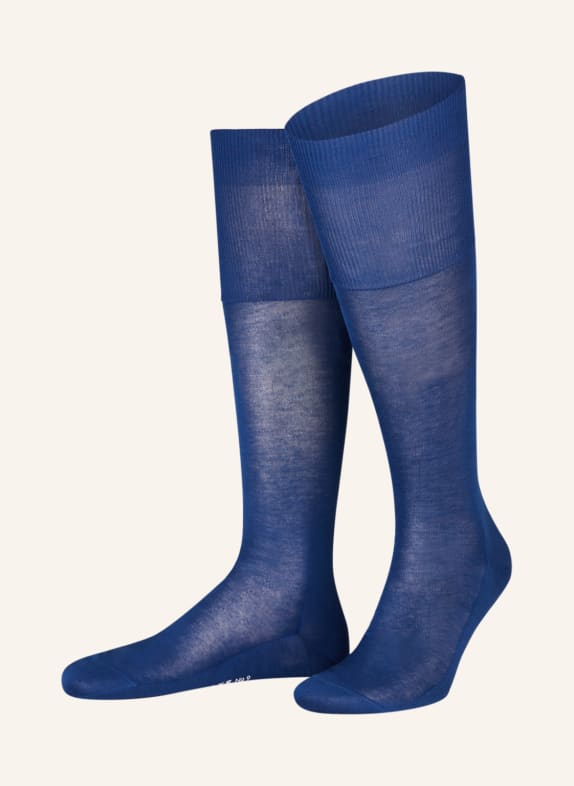 FALKE Knee socks LUXURY NO. 9 6000 ROYAL BLUE