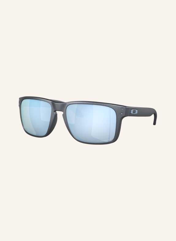 OAKLEY Sunglasses HOLBROOK XL 941739 MATTE BLUE/BROWN POLARIZED