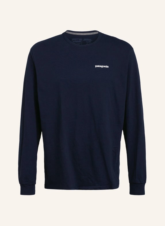 patagonia Longsleeve P-6 DUNKELBLAU