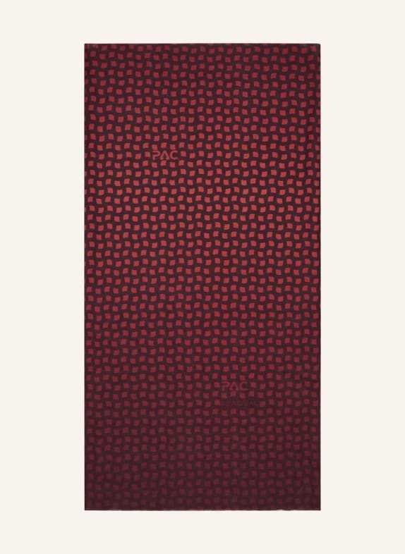 P.A.C. Multifunctional scarf OCEAN UPCYCLING DARK RED/ RED