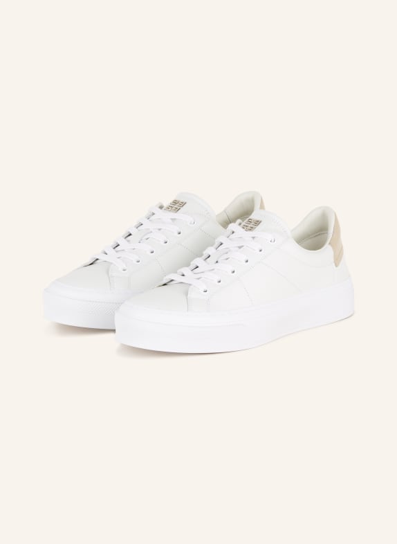 GIVENCHY Sneaker CITY WEISS/ BEIGE