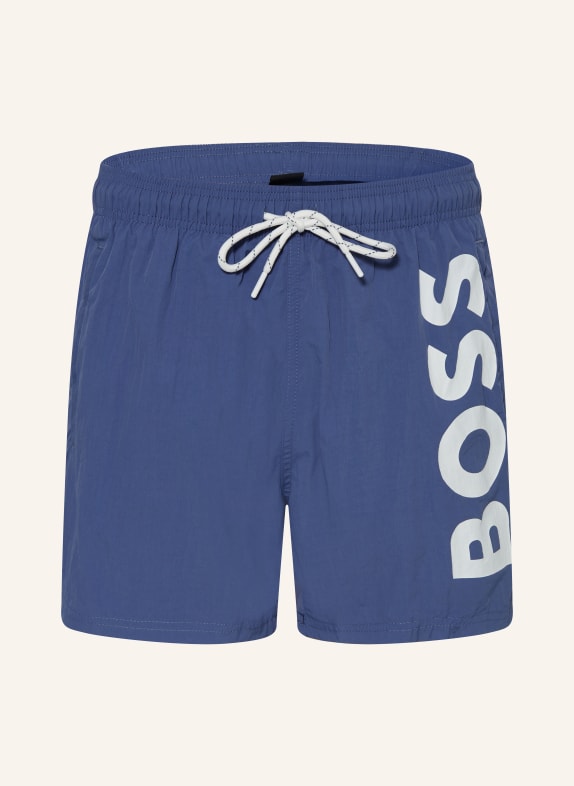 BOSS Swim shorts OCTOPUS BLUE/ WHITE