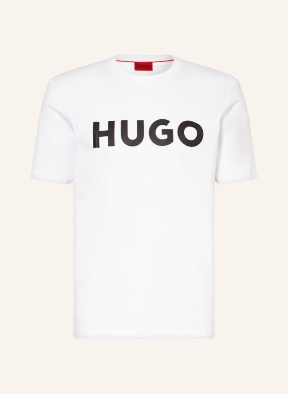 HUGO T-shirt DULIVIO WHITE