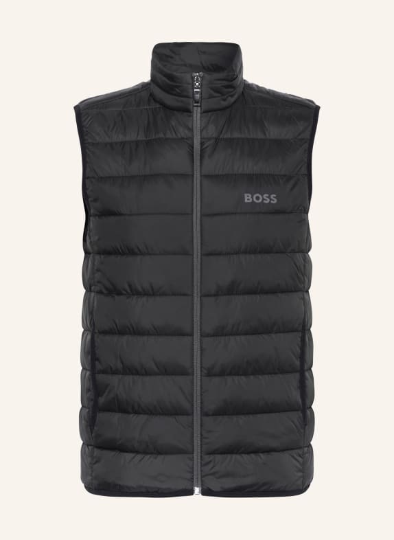 BOSS Quilted vest THOR BLACK