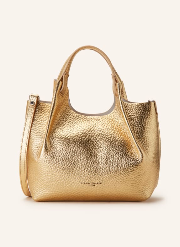 GIANNI CHIARINI Hobo bag with pouch GOLD