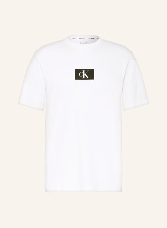 Calvin Klein Pohodlné domácí tričko CK96 BÍLÁ