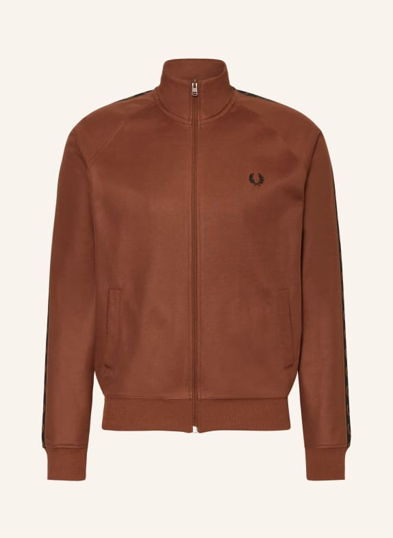 FRED PERRY Jacket COGNAC