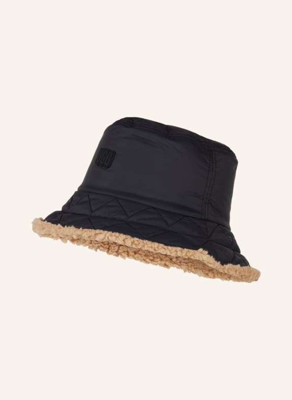 UGG Reversible bucket hat BLACK/ BEIGE