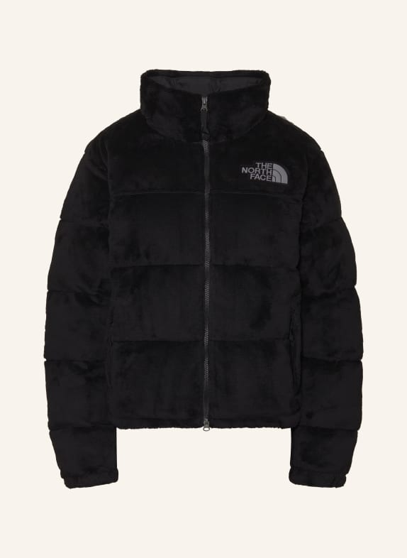 THE NORTH FACE Down jacket VERSA made of faux fur BLACK