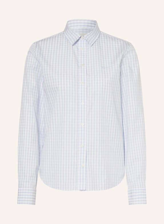 GANT Shirt blouse LIGHT BLUE/ WHITE