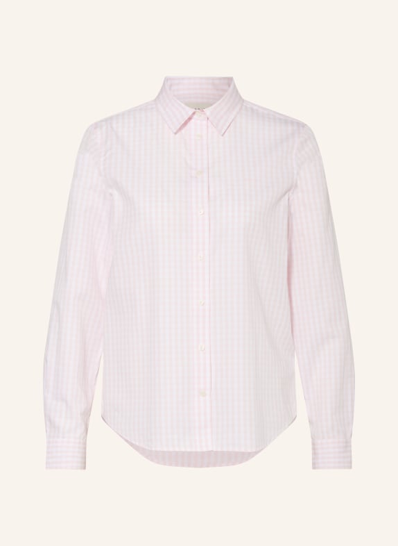 GANT Shirt blouse WHITE/ LIGHT PINK