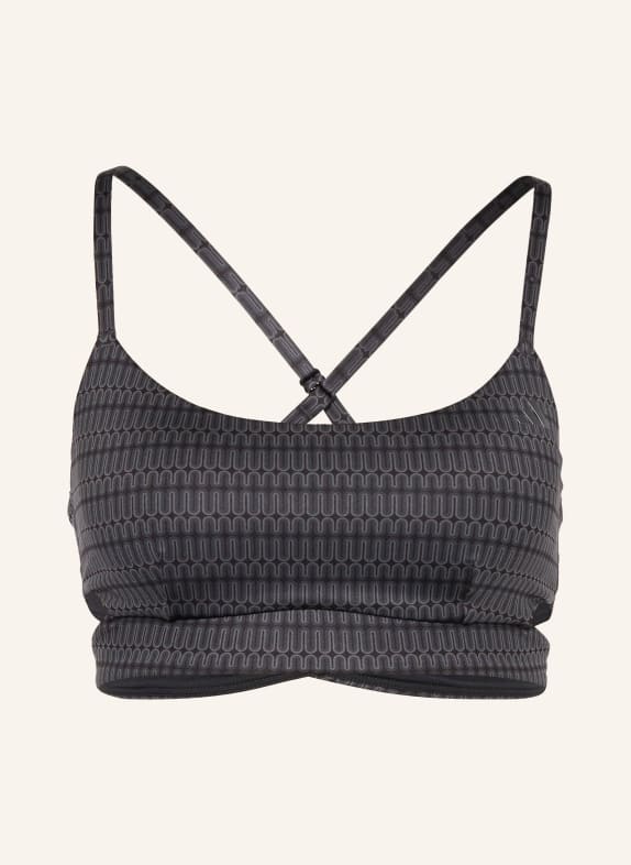 adidas Sports bra YOGA STUDIO DARK GRAY/ BLACK