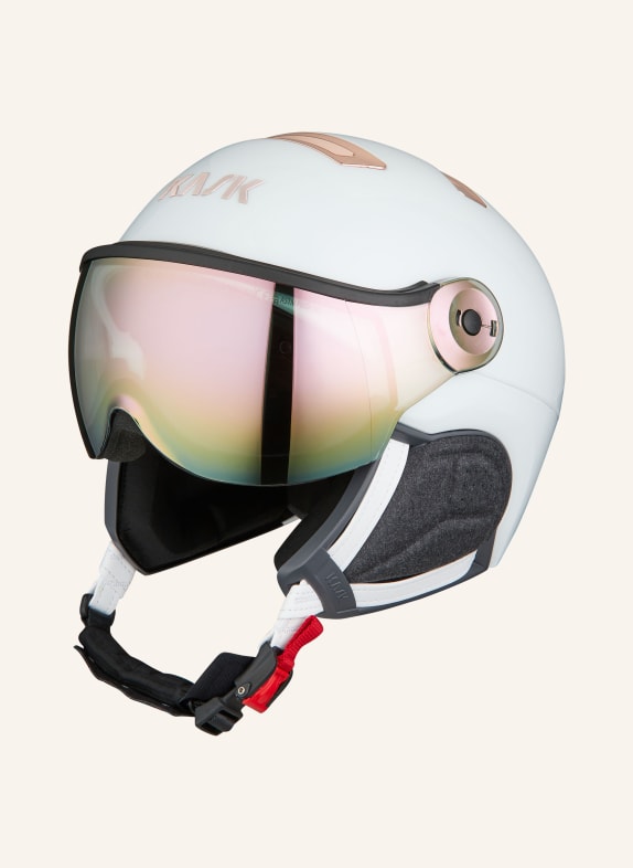 KASK Skihelm CHROME VISOR WEISS/ PINK/ GOLD