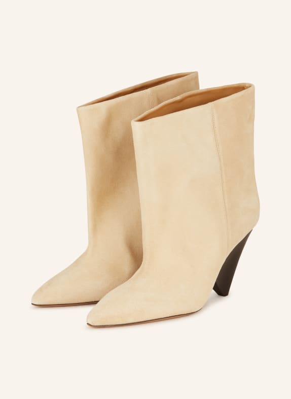 ISABEL MARANT Ankle boots MIYAKO-GD LIGHT BROWN
