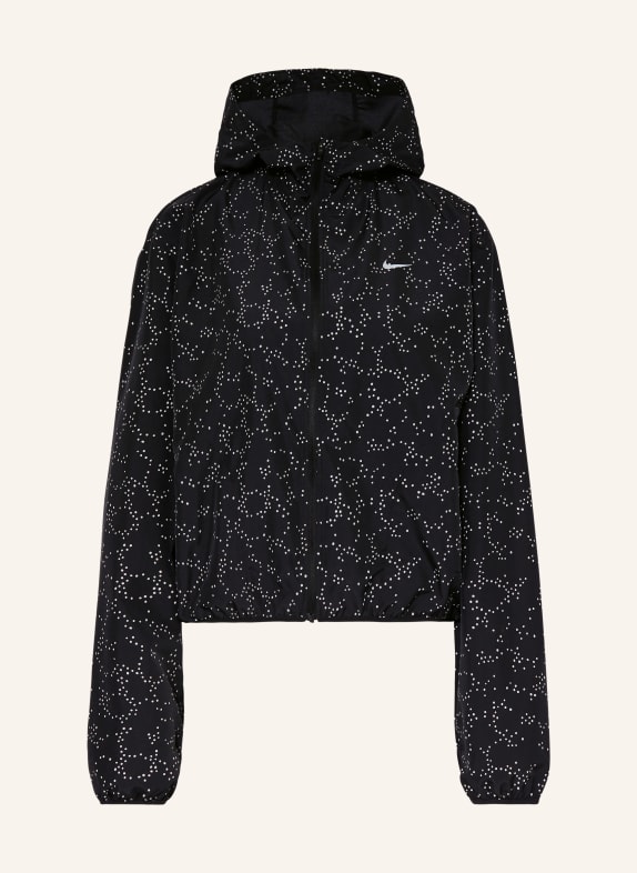 Nike Running jacket DRI-FIT BLACK/ LIGHT GRAY