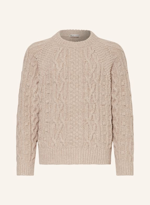 the new society Pullover TIRSO BEIGE