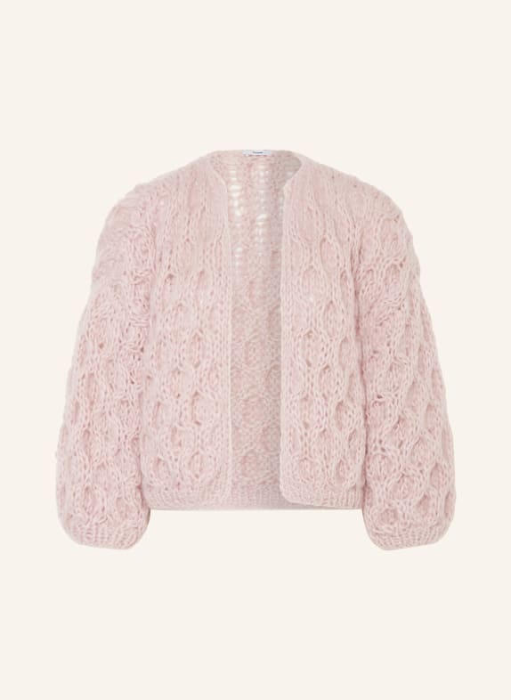 MAIAMI Knit cardigan made of mohair ROSE
