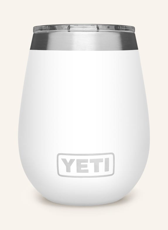 YETI Insulated wine cup RAMBLER® WHITE/ SILVER
