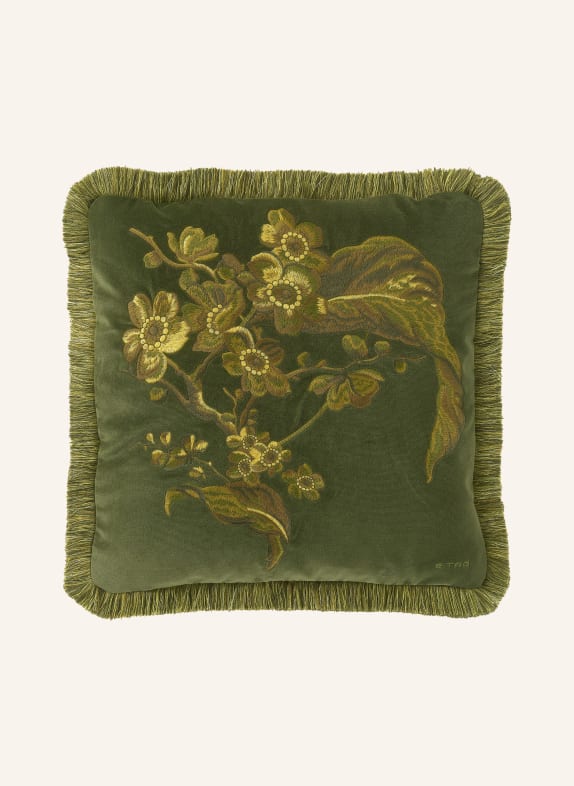 ETRO Home Dekokissen GRÜN/ GELB