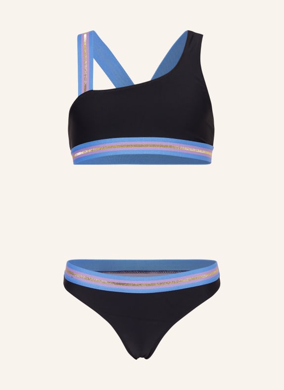 molo Bustier-Bikini NICOLA mit UV-Schutz 50+ SCHWARZ