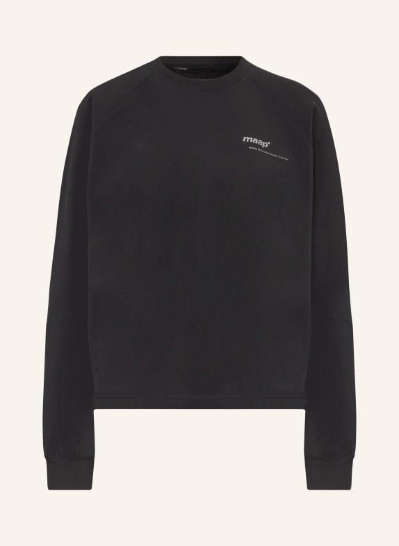 MAAP Sweatshirt TRAINING CREW BLACK/ SILVER