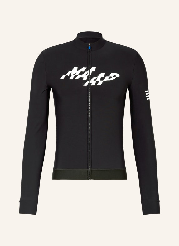 MAAP Thermal cycling jersey FRAGMENT THERMAL BLACK/ WHITE