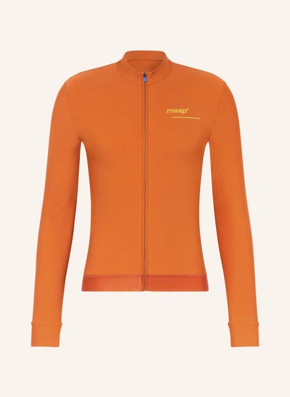 MAAP Thermal cycling jersey THERMAL LS DARK ORANGE