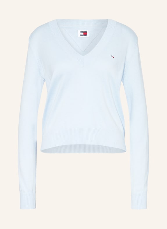 TOMMY JEANS Pullover HELLBLAU