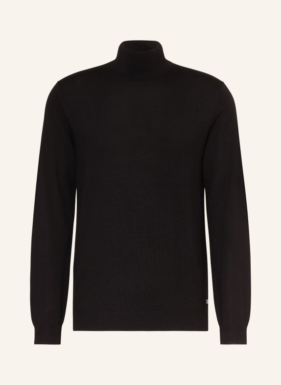 pierre cardin Turtleneck sweater BLACK