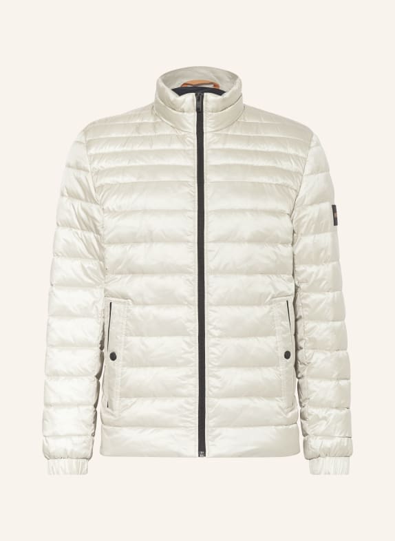 BOSS Quilted jacket ODEN BEIGE