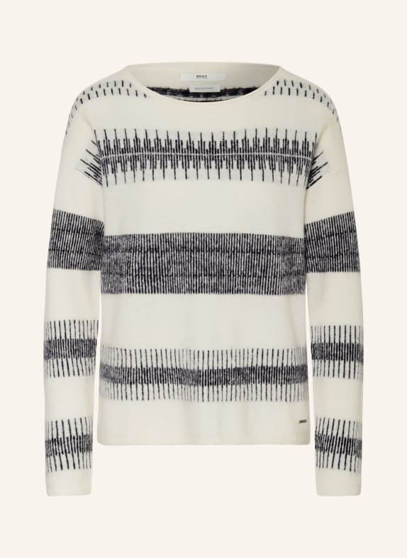 BRAX Sweater LIZ ECRU/ BLACK